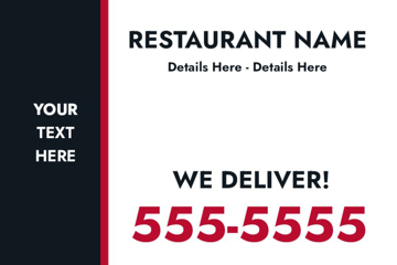 Picture of 12" x 18" Restaurant 22