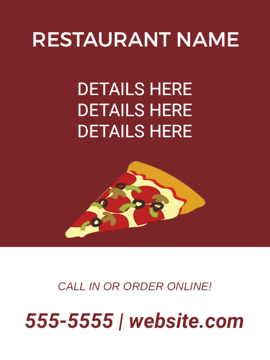 Picture of 24" x 18" Restaurant 23