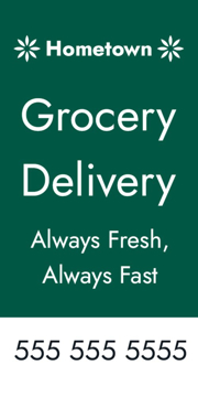 Picture of 24" x 12" Restaurants 36012454