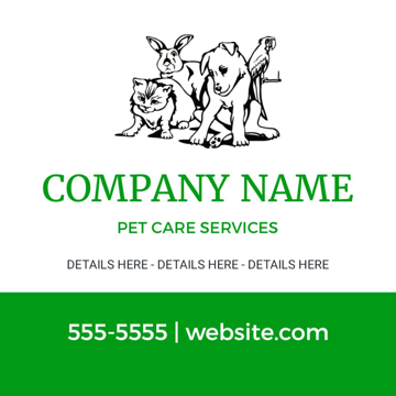 Picture of 12" x 12" Pet Care 4