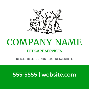 Picture of 24" x 24" Pet Care 4