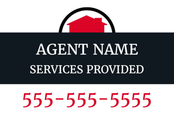 Picture of 12" x 18" Real Estate 22