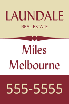 Picture of 18" x 12" Real Estate 3772699