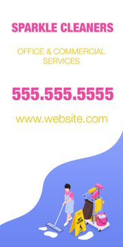 Picture of 24" x 12" Cleaning Services 8