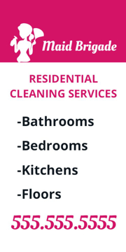 Picture of 24" x 12" Cleaning Services 878756842