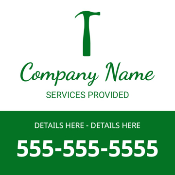 Picture of 12" x 12" Contractor 21