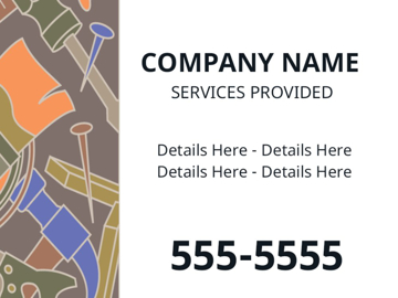 Picture of 9" x 12" Contractor 13