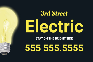 Picture of 12" x 18" Contractor Services 6365131