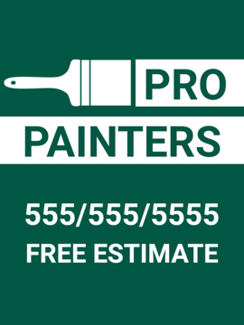 Picture of 24" x 18" Contractor Services 3530894