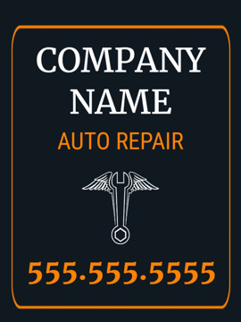 Picture of 24" x 18" Auto Care 878741611