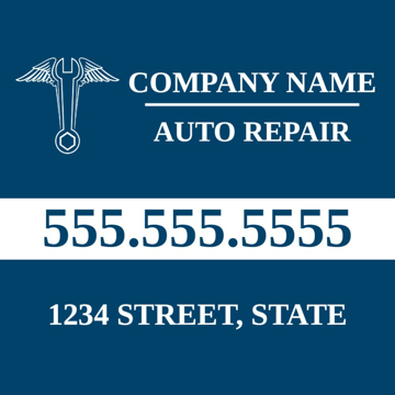 Picture of 24" x 24" Auto Care 878741621