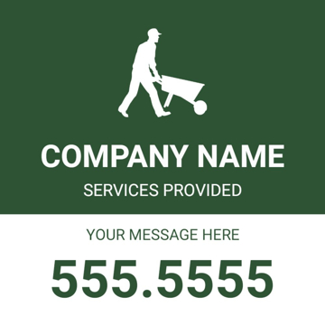 Picture of 12" x 12" Landscaping 18