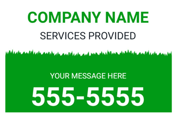 Picture of 12" x 18" Landscaping 10