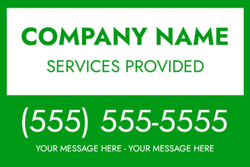 Picture of 12" x 18" Landscaping 13