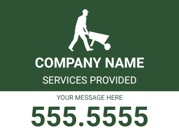 Picture of 18" x 24" Landscaping 18