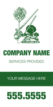 Picture of 24" x 12" Landscaping 21