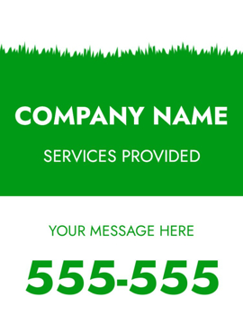 Picture of 24" x 18" Landscaping 19