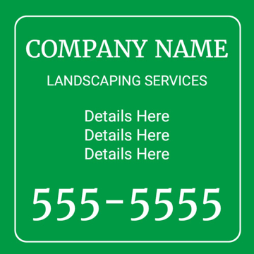 Picture of 24" x 24" Landscaping 14