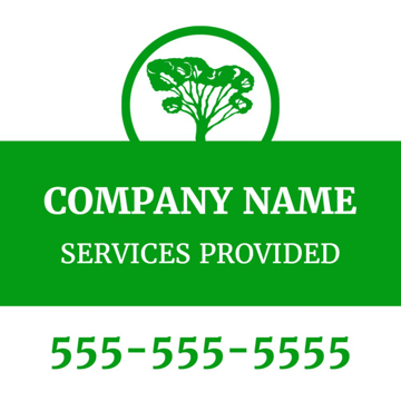 Picture of 24" x 24" Landscaping 20