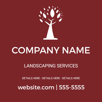 Picture of 24" x 24" Landscaping 8