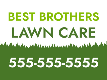 Picture of 9" x 12" Landscaping Services 3530885