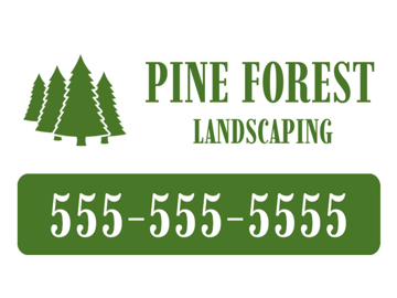 Picture of 9" x 12" Landscaping Services 948773