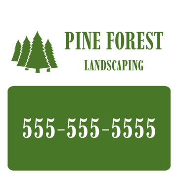 Picture of 12" x 12" Landscaping Services 948773