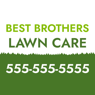 Picture of 24" x 24" Landscaping Services 3530885