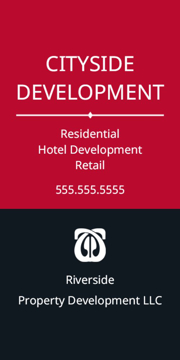 Picture of 24" x 12" Business 3530620