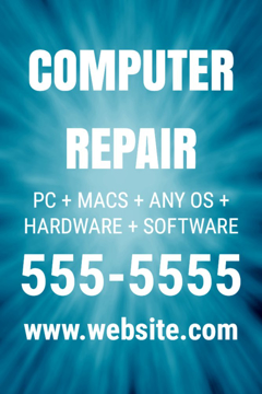 Picture of 18" x 12" Business 4867683