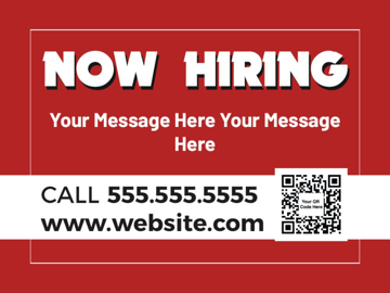 Picture of Now Hiring 12 - 9x12