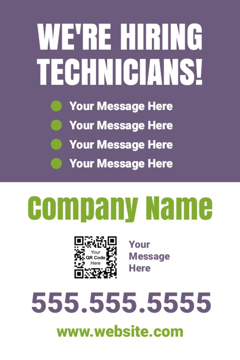 Picture of Now Hiring 1 - 18x12