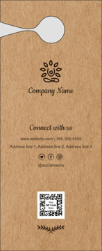 Picture of Beauty & Spa 15 - Large Door Hanger