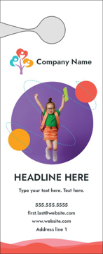 Picture of Education & Child Care 12 - Large Door Hanger