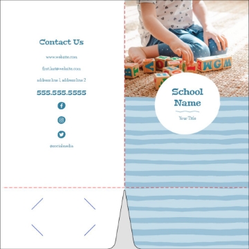 Picture of Education & Child Care 2 - 6x9 Presentation Folder