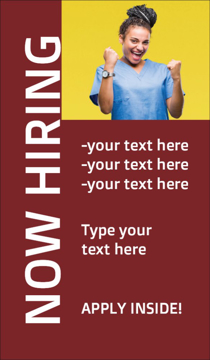 Picture of Now Hiring 12 - 81" x 47"