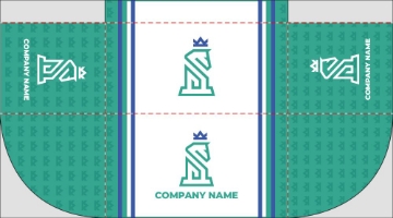 Picture of 3 Sided Table Throw 30 - 4ft