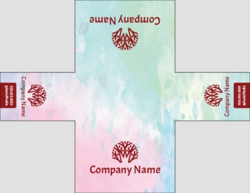 Picture of 4 Sided Fitted Table Throw 33 - 4ft