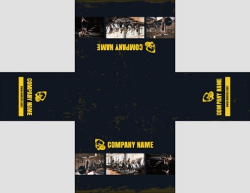 Picture of 4 Sided Fitted Table Throw 37 - 4ft