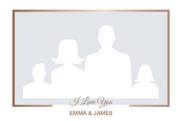 Picture of Metal Prints Wedding 1- 24x36