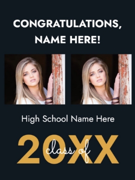 Picture of 24" x 18" Graduation 5