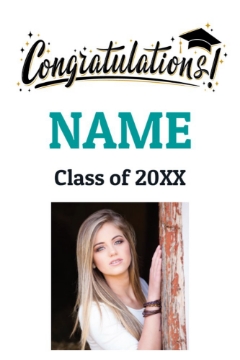 Picture of 18" x 12" Graduation 1