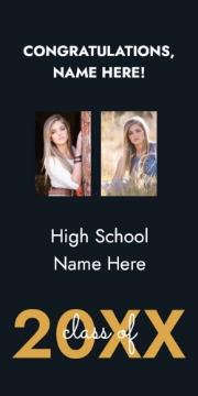 Picture of 24" x 12" Graduation 5