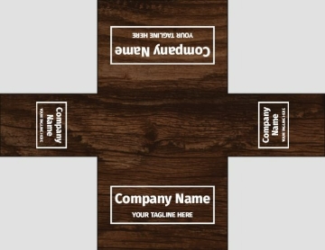 Picture of 4 Sided Table Throw 20 - 4ft Fitted