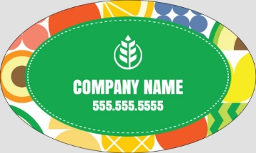 Picture of Food & Beverage Sticker 4 - Sticker Sheet (3 x 5)