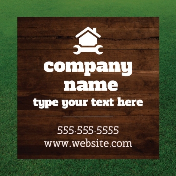 Picture of Home Services 3- 12" x 12"