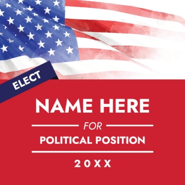 Picture of Political 3- 24" x 24"