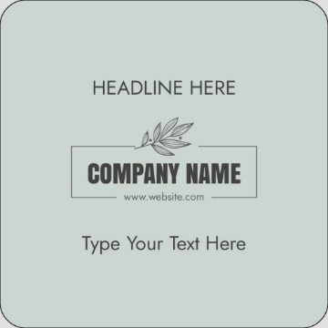 Picture of Food & Beverage Sticker 9 - Rounded Square 3" x 3"