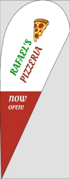 Picture of Restaurants 3 - 10ft Teardrop Flag