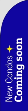 Picture of New Condos 7 - 13ft Straight Flag